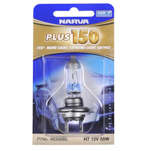 Narva H7 12V PX26D PLUS150 SINGLE