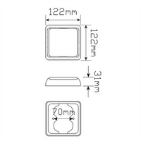 LED AUTO LAMPS LED 100 SER COMBO LAMP 12/24V