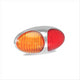 LED AUTO LAMPS LED Autolamps 12/24V Amb/Red Side Marker