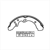 Remsa B/S R SUB JUSTY ALTO 180 X 30MM