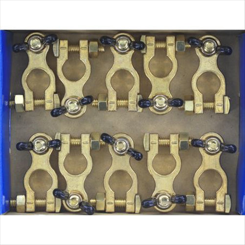 Battery Terminal Wingnut Negative 10Pk BT14-N10