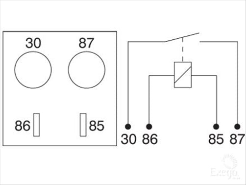 Heavy Duty Relay 24V Normally Open 60A ACX2031