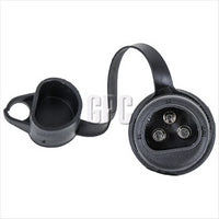 OEX Plug 3 Pin with Cover 1 Pce