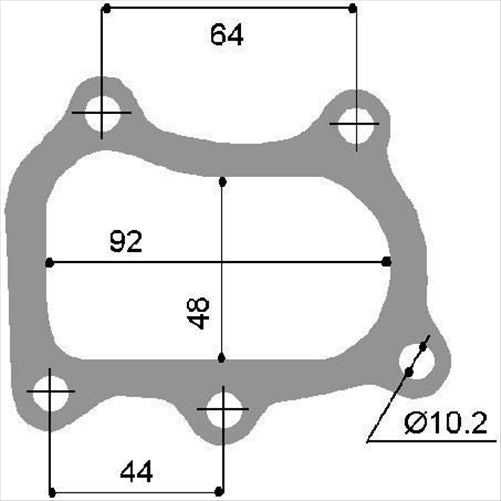 PERMASEAL Turbo Outlet Gasket