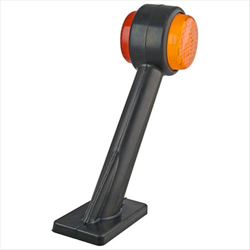 LED AUTO LAMPS Side Marker Light Left Red/Amber LED 12 or 24V