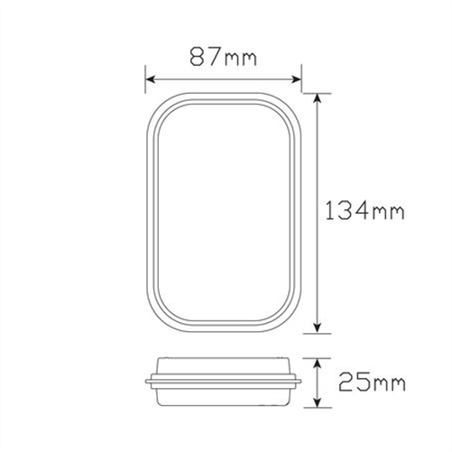 LED AUTO LAMPS 12/24V Stop/Tail Chrome