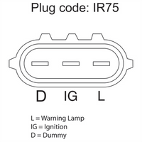 OEX Alternator 12V 70A Denso Style