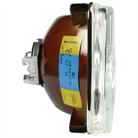HELLA Semi Sealed Beam Rectangle 100 x 165mm Globe Style H4