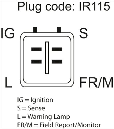 OEX ALTERNATOR 12V 130A SUITS DENSO