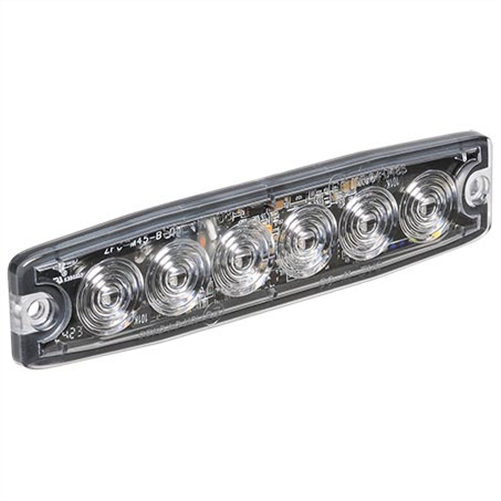 Narva LED Strobe Red 12 or 24V Permanent Mount