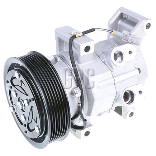OEX TOYOTA HILUX TGN16R A/C Compressor 12V Direct Mount Denso 10S11C Style