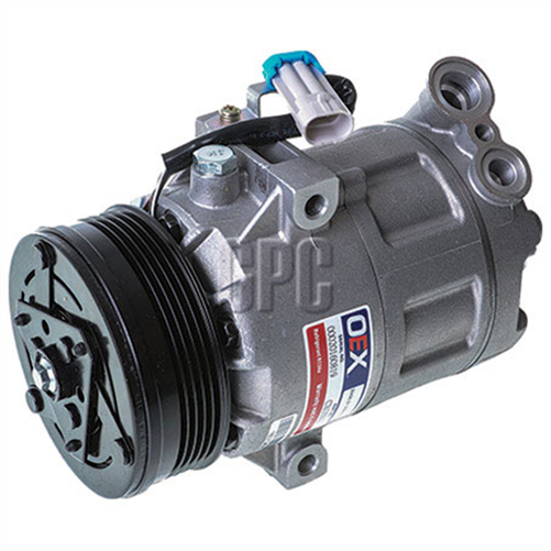OEX Air Conditioning Compressor 12V Direct Mount Delphi CVC125 Style