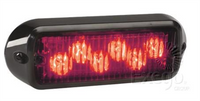 Narva LED Strobe Red 12V Permanent Mount