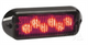 Narva LED Strobe Red 12V Permanent Mount