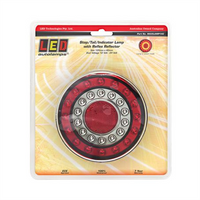 LED AUTO LAMPS 12/24V LED MaxiLamp Stop/Tail/Indicator/Reflector Light Round Blister