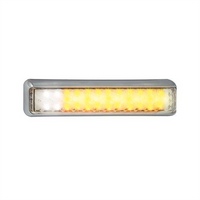 LED AUTO LAMPS 12V Front Direction Indicator With Front Position Lamp Chrome Bracket