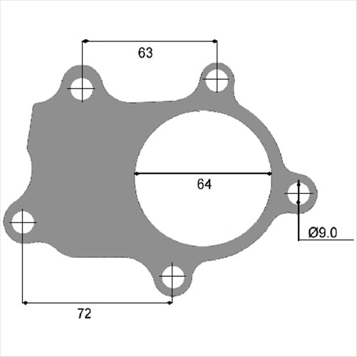 PERMASEAL Gasket-Turbo Outlet
