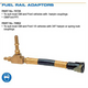 ABW TOOLS FUEL RAIL ADAPTORS