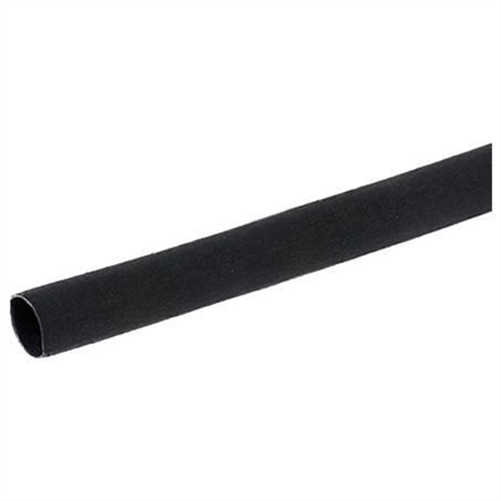 OEX Heat Shrink Dual Wall Black ID: 4.8mm Length: 300mm - 4 Pce