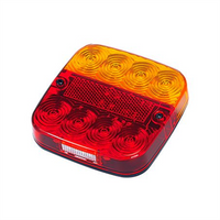 LED AUTO LAMPS LEDAUT- 12V LED Stop/Tail/Indicator/Licence Plate Lamp with Reflex Re