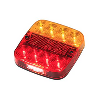 LED AUTO LAMPS LEDAUT- 12V LED Stop/Tail/Indicator/Licence Plate Lamp with Reflex Re