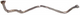 CHASE AUTO COMP FRT PIPE TOY.HI-LUX 8/83-8/89