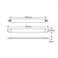 LED AUTO LAMPS 24V LED Interior Light 61 PCS SMD LEDs Equivalent To 30 Watt Globe