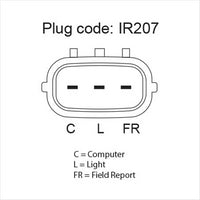 OEX ALTERNATOR 12V 90A VALEO STYLE