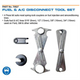 ABW TOOLS FUEL & AC DISCONNECT TOOL SET
