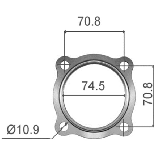 PERMASEAL Turbo Outlet Gasket