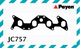 ACL INLET GASKET JC757