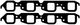 ACL EXHAUST MANIFOLD SET CHEVROLET 366-454 BB JD5122