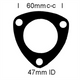 ACL EXHAUST FLANGE GASKET TRIUMPH JE331