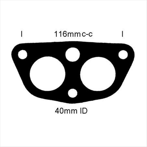 ACL EXHAUST FLANGE GASKET MAZDA E3-E5 T1708 JE728