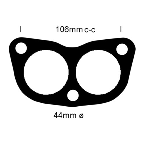 ACL NISSAN CD17/CA20 EXHAUST FLANGE GASKET JE747