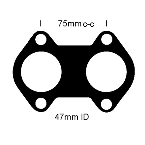 ACL G.M.BLUE MOTOR EXHAUST .FLANGE JE762