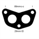 ACL EXHAUST FLANGE GASKET SUZUKI T611 JF035