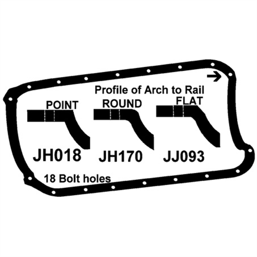 ACL ENGINE OIL PAN GASKET JH170