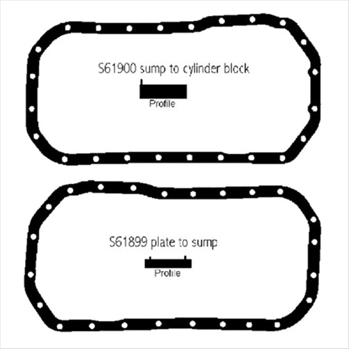 ACL SUMP GASKET ISUZU 4BA1-4BC2-4BD1 JJ376