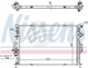 Nissens RADIATOR FORD KUGA TE 13> 2.0L DSL A/T JR0362N