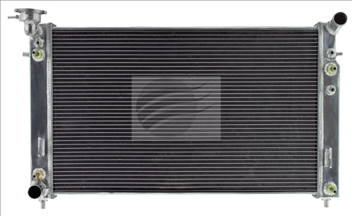 JAYRAD RADIATOR HOLDEN COMMODORE VX V6 TWIN OIL COOLER ALL ALLOY JR1016HP