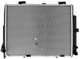 HELLA RADIATOR MERCEDES W210 E55 AMG 98- A/T A/P O/C ON GRILL SIDE JR4129J