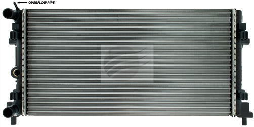 HELLA RADIATOR AUDI A1 VW POLO SEAT SKODA 10> A/T & M/T JR4259J