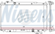 Nissens RADIATOR HONDA JAZZ 2008 > GE 1.3LT 1.5LT MANUAL JR9046N