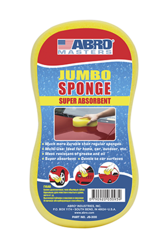 ABRO Jumbo Sponge - 21.5cm x 11cm x 6cm