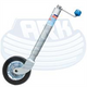 ARK JOCKEY WHEEL N/CLAMP 8 INCH RUBBER WHEEL 350KG