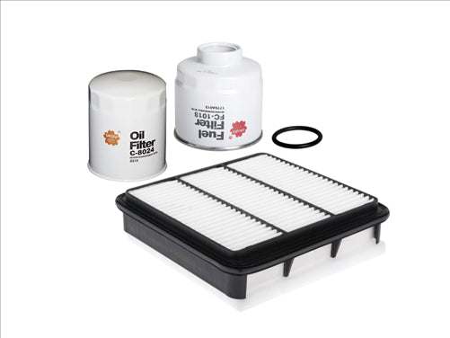Sakura FILTER KIT OIL AIR FUEL MITSUBISHI TRITON ML MN 4D56T K-10120