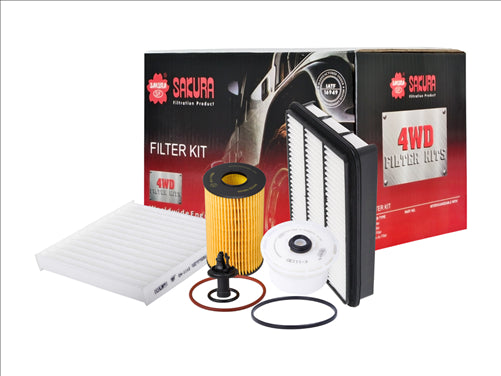 Sakura FILTER KIT OIL, AIR, FUEL TOYOTA LANDCRUISER VDJ76 VDJ78 K-11071