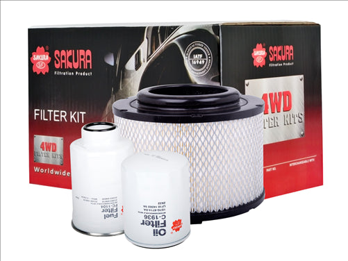 Sakura FILTER KIT OIL AIR FUEL FORD MAZDA RANGER PJ PK BT50 WEAT K-11100