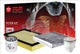 Sakura FILTER KIT OIL AIR FUEL CABIN TOYOTA HILUX FORTUNER 1GDFTV K-11440